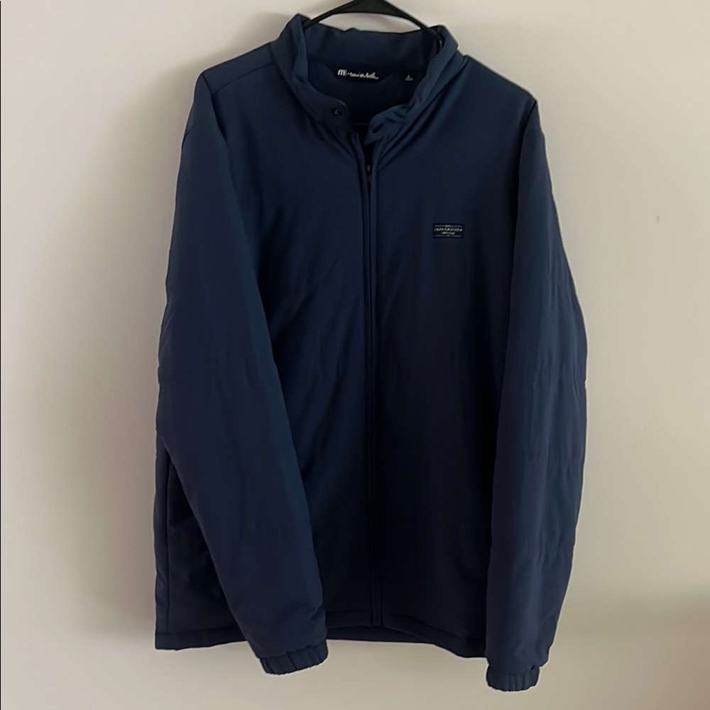 Travis Mathew Navy Blue Zip Jacket